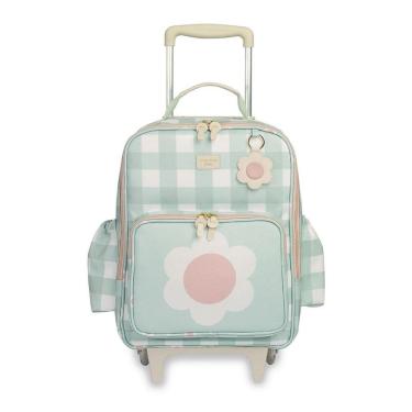 Imagem de Mochila de Rodinhas MasterBag Margarida Menta