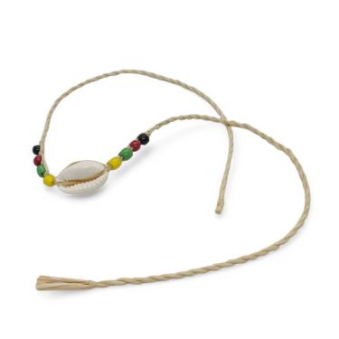 Imagem de Tornozeleira Buzio Cores do Reggae 30 cm