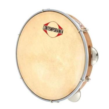 Imagem de Pandeiro Contemporânea Light 10 - 20lt Madeira Couro