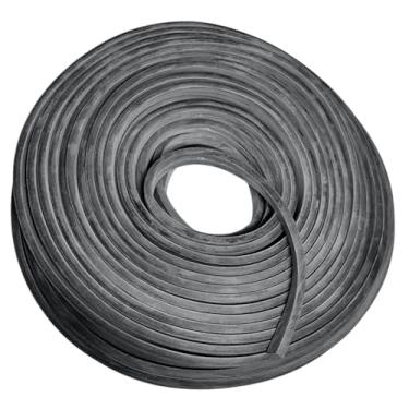 Imagem de Borracha Perfil Esponjoso Vedação 20x08mm Macio - 25 Metros Borrachas Londrina