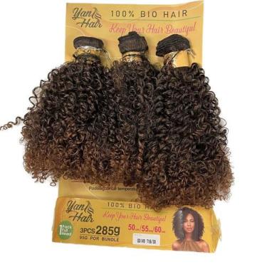 Imagem de Cabelo Govoi Bundles Bio Fibra Premiun Cacheado Curto - GM Hair, [1/30