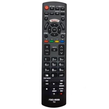 Imagem de Controle Remoto FBG-8058 Compatível com TV Panasonic - Lelong