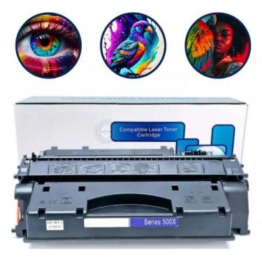 Imagem de Cartucho Toner Compativel 505x Cf280x 80x P2055 2055n - PontoNet, Pret