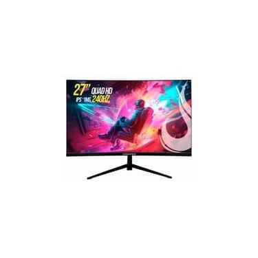 Imagem de Monitor Gamer Rise Mode 27" 2K Curvo, 240hz, 1ms, IPS, Preto, HDMI e DisplayPort, sRGB 99%, Suporte Vesa - RM-MOG-27C2402K-B