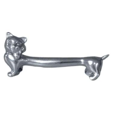 Imagem de Porta Talher de Estanho, em forma de gato - (P423) - John Somers