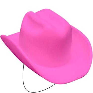 Imagem de Chapéu de Festa Junina e Cowboy com Elástico Infantil Rosa - Toy Maste