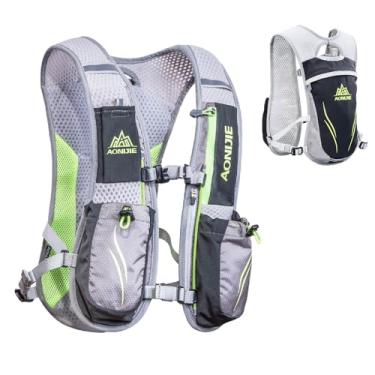 Imagem de JEELAD Colete de hidratação de corrida para homens e mulheres com bexiga de água para ciclismo, corrida, maratona e trilha