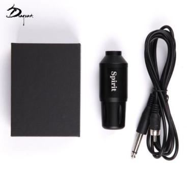 Imagem de Máquina de Tatuagem Pen SPIRIT com encaixe RCA - DragoArt, Preto