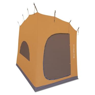 Imagem de Tendas internas com interior espaçoso para 8 a 10 pessoas, à prova d'água, à prova de vento, barraca de acampamento portátil para acampamento ao ar livre na praia