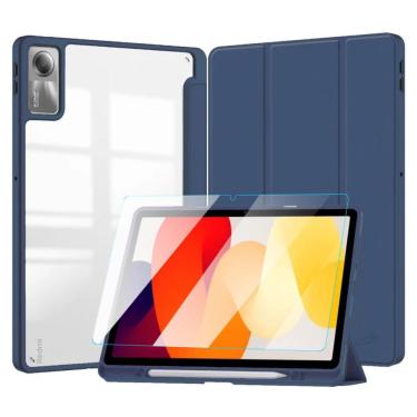 Imagem de Capa Case Com Slot + Vidro Para Tab Xiaomi Redmi Pad Se 11