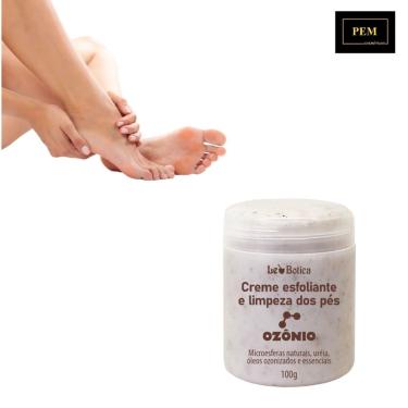 Imagem de Creme Esfoliante Ozônio - 100g - Pés Hidratados e Limpos