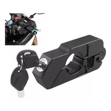 Imagem de Trava Antifurto Trava Manete Freio Acelerador Moto Reforçado - oem