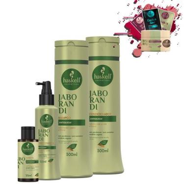 Imagem de Kit Haskell Jaborandi Sh Cond 300ml + 2 Itens