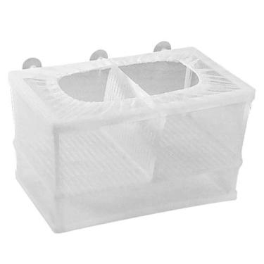 Imagem de Criadeira Boyu Tela Nylon Nb 3202a Dupla para Peixes, Branco