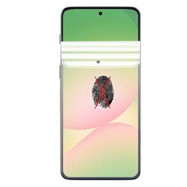 Imagem de Renwox 2 peças de película de hidrogel fosco anti-impressão digital para Samsung Galaxy A56 5G 6,7 polegadas antirreflexo protetor de tela TPU macio transparente à prova de explosão, desbloqueio de
