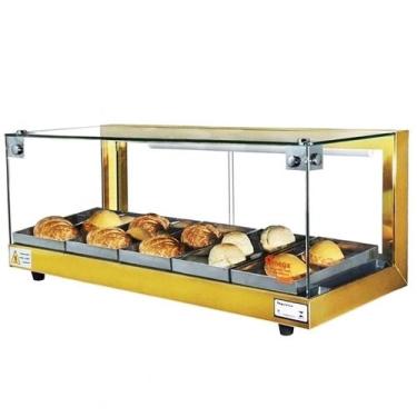 Imagem de B5 - Estufa Beta para salgados 5 bandejas Dourada - 127V - Omega