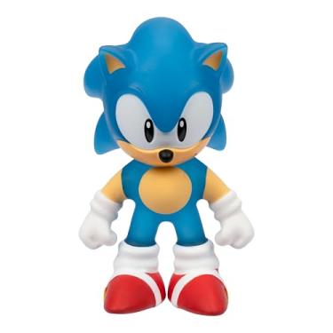 Imagem de Heroes of Goo Jit Zu Sonic The Hedgehog, Speed Surge Sonic, Powered Up with Glow Surge Giving Him Glow-in-The-Dark Powers, Squishy, Stretchy Filling, Stretch Him Up to 3 Times His Size