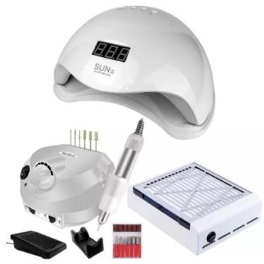 Imagem de Kit Cabine Coletor Sugador Pó e Lixa Porquinho Profissional - A.R Vari