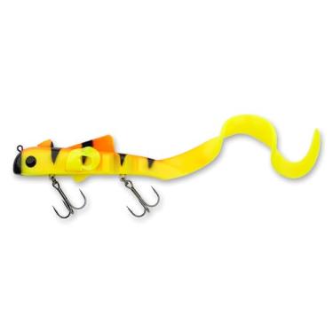 Imagem de Savage Gear Alien EEL V2 Isca de afundamento de 30,5 cm 142 g, movimento de empurrar (ambulância dourada)