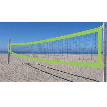 Imagem de Rede De Volei Oficial De Praia 4 Faixas Nylon Rythmoon-Unissex
