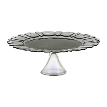 Imagem de Tuut Linha Yasmin Prato Para Bolo Vidro Com Pé 33 cm