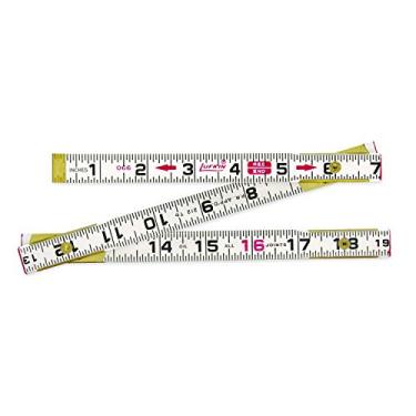 Imagem de Crescent Lufkin 5/20.3 cm x 2m/6' Red End® SAE/régua de madeira métrica - 062 cm