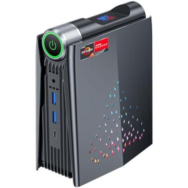 Imagem de ACEMAGICIAN [Mini Pc Para Jogos Ryzen Mini Pc, Amd Ryzen 7 Pro 5875U (Até 4,5 Ghz) 32 Gb Ddr4 512 Gb Nvme Ssd Mini Computador De Mesa, Mini Computadores [Wifi6/Bt5.2] [Luzes 4K Uhd/Rgb/3 Micro Pcs