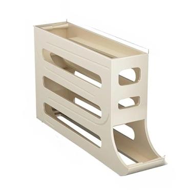 Imagem de Porta Ovos Dispenser 2-4 Andares Até 30 Ovos Organizador Bandeja De Geladeira(4 andares)