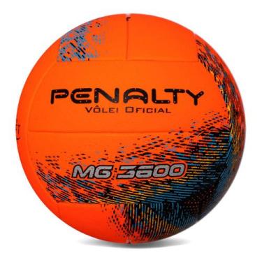 Imagem de Bola de Volei Penalty Mg 3600 XXI Ultra Fusion, Laranja azul, Preto
