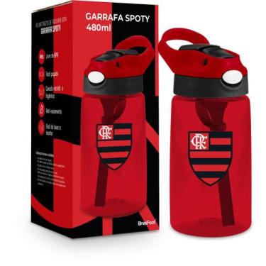 Imagem de Garrafa spoty 480ml flamengo - brasfoot