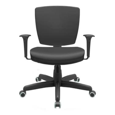 Imagem de Cadeira Gir. Diretor Espaldar Baixo PP Preto - Plaxmetal