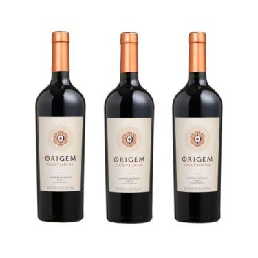 Imagem de Kit Casa Valduga Origem Elegance Cabernet Sauvignon
