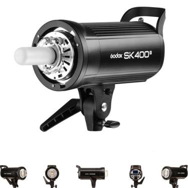 Imagem de Studio Strobe Flash Godox SK400II 400Ws com lâmpada de modelagem