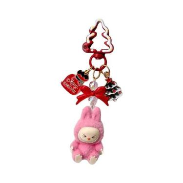 Imagem de Mini Chaveiro De Pelúcia Labubu De Vinil, Caixa Surpresa Fofa, Brinque