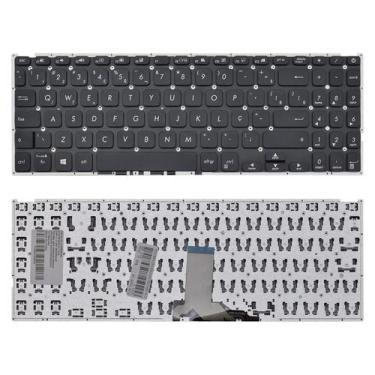 Imagem de Teclado para Notebook bringIT compatível com Asus f515ea-dh75 ABNT2, P