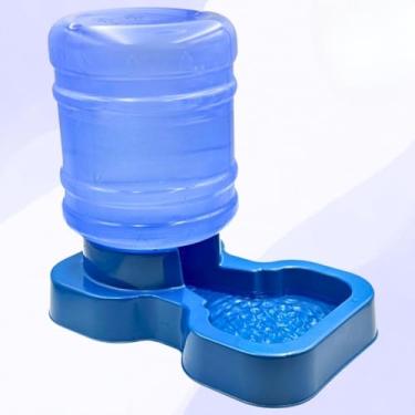 Imagem de Comedouro e Bebedouro para Cachorro Cães e Gatos Automático 10LTS E 8LTS (AZUL - BEBEDOURO MENPLAST)