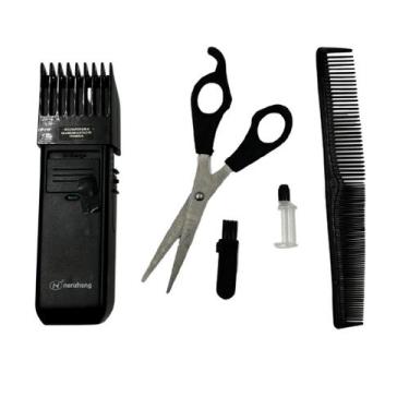 Imagem de Maquina Profissional De Cortar Cabelo Aparar Barba Depilador - NoBrand