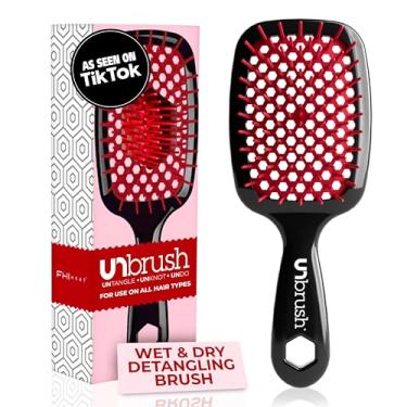 Imagem de FHI HEAT Unbrush, vermelho - escova de cabelo desembaraçadora vermelha