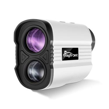 Imagem de Flagfront Telêmetro Para Golfe, Medidor De Distância A Laser 1100 Jardas, Ampliação 6X Com Trava Mastro Bandeira E Vibração Acessórios Essenciais Golfe