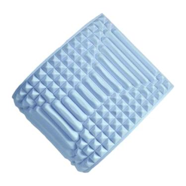 Imagem de predolo Maca de costas, maca de pescoço, ferramenta de massagem, casa, mulheres, homens, massagem, ioga, exercício de descompressão espinhal, suporte para, Azul