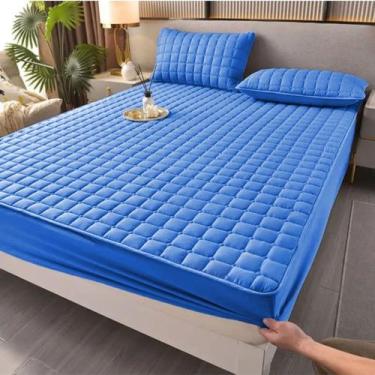 Imagem de Protetor Colchão Impermeável Capa Casal Padrão Box 1,88X1,38 - ARETHA 