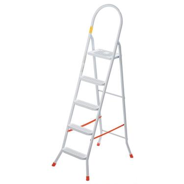 Imagem de Escada Doméstica Utimil Maxiutil 5 Degraus – Branca