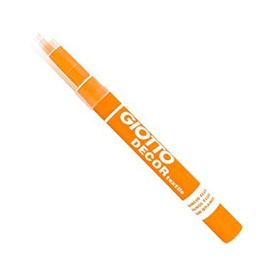 Imagem de Caneta Tecido Giotto Decor Laranja Fluorescente 496005