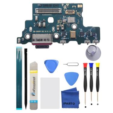 Imagem de iParto Kit de substituição de porta de carregamento para Samsung Galaxy S20 Ultra 5G USB Flex Dock Connector Carregamento Flex Substituição para SM-G988U SM-G988U1