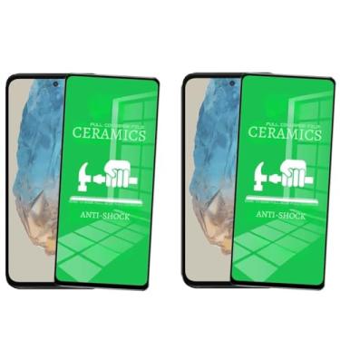 Imagem de Película Protetora de Tela Cerâmica para Samsung Galaxy M35, 2 Unidades, Anti-riscos, Cobertura Total