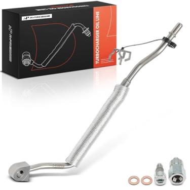 Imagem de A-Premium Tubo de drenagem de turbocompressor compatível com Ford Explorer 2013-2018, Taurus 2010-2018, Flex 2010-2018, policial interceptor Sedan, policial interceptor utilitário e Lincoln MKS, MKT