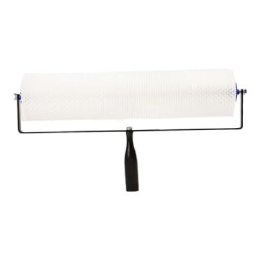 Imagem de IEUDNS Rolo com pontas para betonilha, pincel para pintura interna, rolo antiespumante, ferramenta autonivelante para cimento, Altura Do Pico 2 Cm