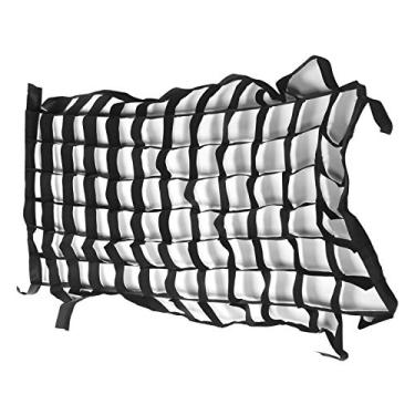 Imagem de Softbox Cellular Grid Mesh Photography Control Light Control Acessórios para tiro de estúdio 50x70cm Nylon preto