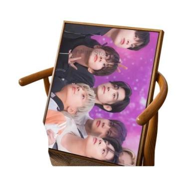 Imagem de E-ENHYPEN Kpop Man Adesivo De Pôster À Prova D'água Autoadesivo Para D