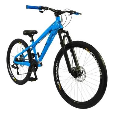 Imagem de Bicicleta Aro 26 GTA Freeride Alumínio 21 Vel Freio a Disco Suspensão 80mm